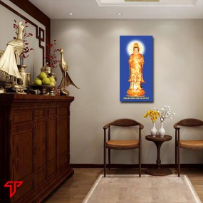 Tranh phật giáo quan thế âm bồ tát